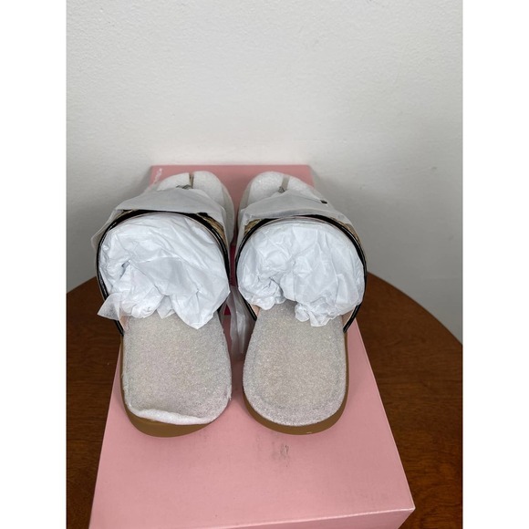 Kate Spade New York Callie Bow Sandals in Black Size 5 - Picture 3 of 8